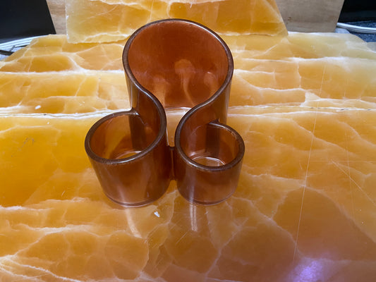 🧡 Resin Vanity Organizer – Triple Compartment | Fall Luxe Collection by Paradigm Resin